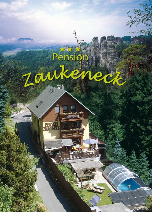 Pension Zaukeneck Bad Schandau Esterno foto
